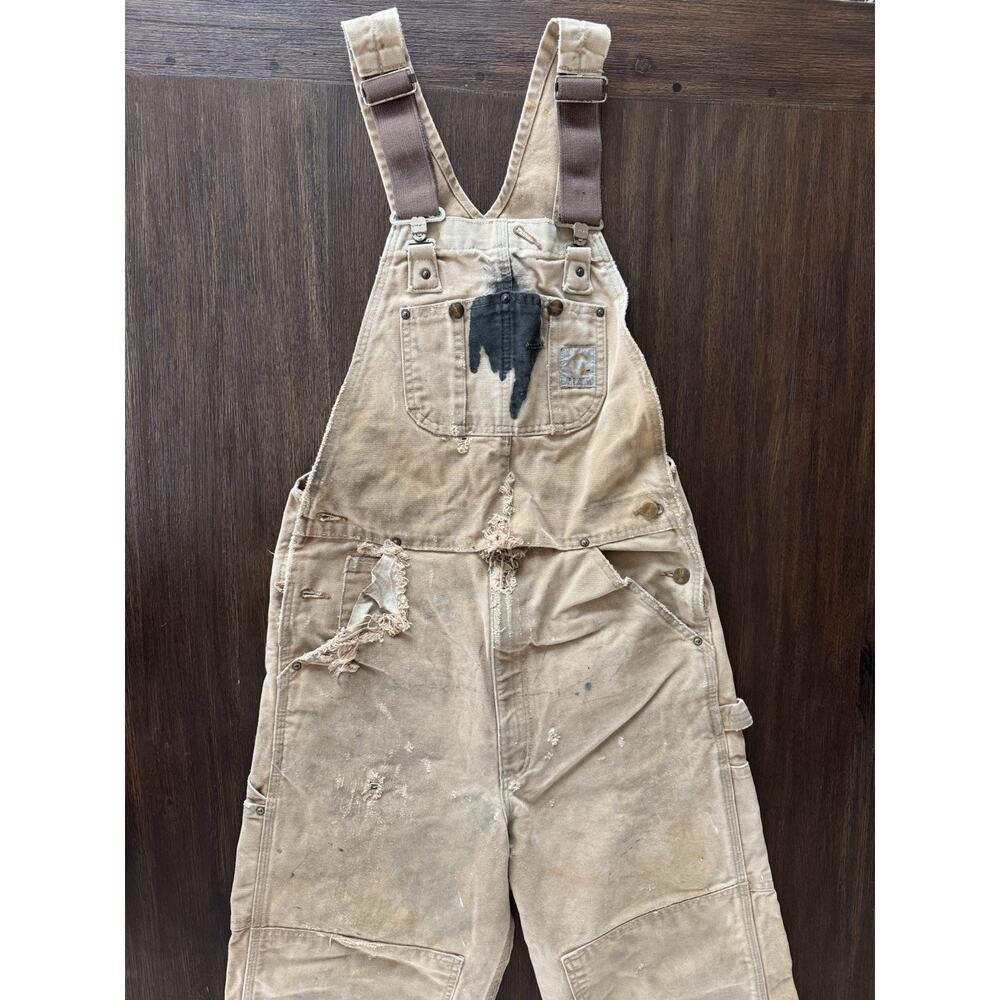 Carhartt Brown Workwear Jumpsuit